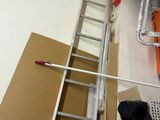 a ladder that is sitting on top of a table