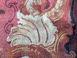 an image of a close up of a piece of fabric with a design on it