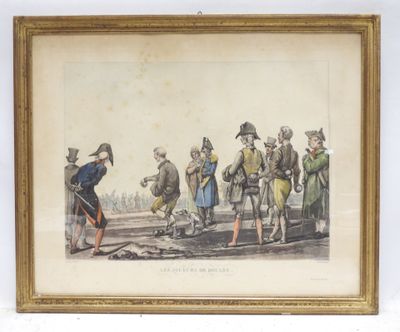 an image of a painting of a group of men in uniform