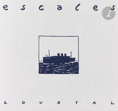 the cover of a book with a picture of a ship on it