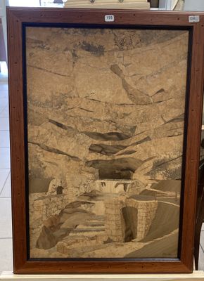 une photo d'une peinture exposée dans un musée
