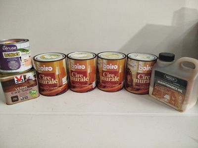 Lot de 7 - BONDEX V33 BOIRO WOCA - Cette sélection regroupe …