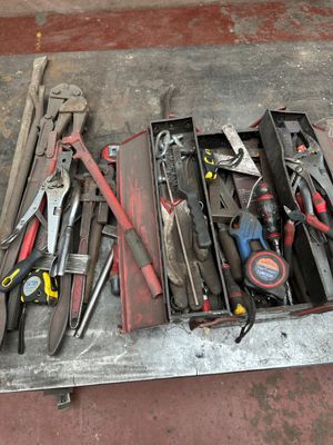a lot of tools that are sitting in a box