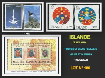 four different stamps with a picture of a bird and a plane