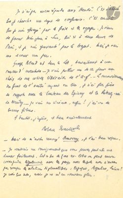a handwritten letter from person to his mother
