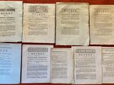 six brochures pour la déclaration de la déclaration de la déclaration de la déclaration de la déclaration de la déclaration de la déclaration de la déclaration de la déclaration de la déclaration