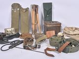 a lot of items that are sitting on a white surface
