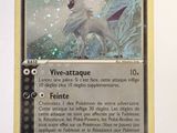 the card has a picture of a white horse on it ' s back
