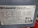 a close up of a machine with a number plate on it