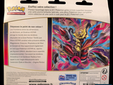 a close up of the back of a pokemon trading card