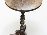 a small table with a star on top of it