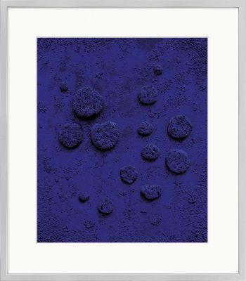 Yves Klein« Relief d'éponge bleue »