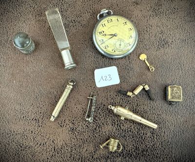 a lot of different items that are on the floor