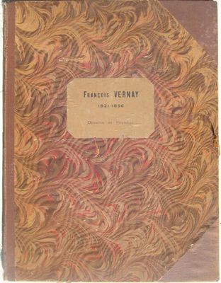 the front cover of a book with a picture of a pattern on it