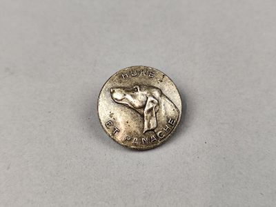 Gros plan sur une pièce d'argent ornée d'un cheval