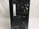 a black computer case with a keyboard and mouse on it