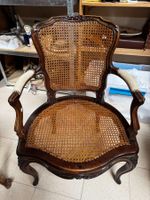Paire de fauteuils lyonnais, cannés, Louis XV, époque second… (photo 6)