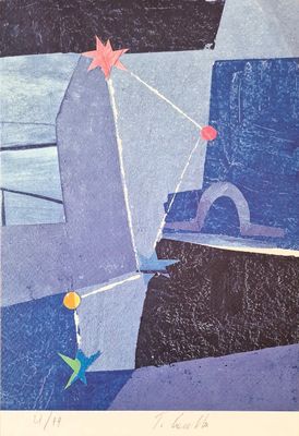 TOMMASO CASCELLA (Rome, 1951) - Le zodiaque : Balance (2020)…