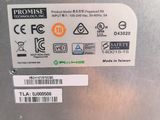 a label on the back of a machine that says promise