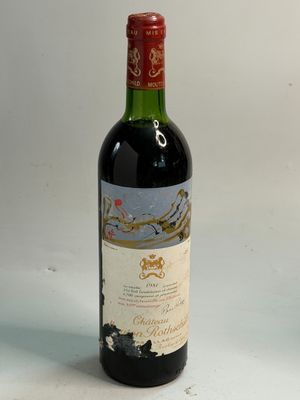 1 bouteille Château MOUTON ROTHSCHILD 1981 1er GCC Pauillac …