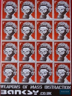 un gros plan d'un timbre sur lequel figure la reine Élisabeth