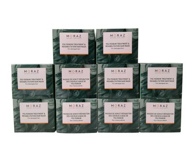Lot de 10 masques de soin et réparation pour cheveux MORAZ, …