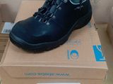 brand new men ' s black leather hiking boots