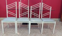 Table de salle à manger dessus verre et 4 chaises (photo 2)