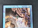 a picture of a card with a picture of a woman and a cat