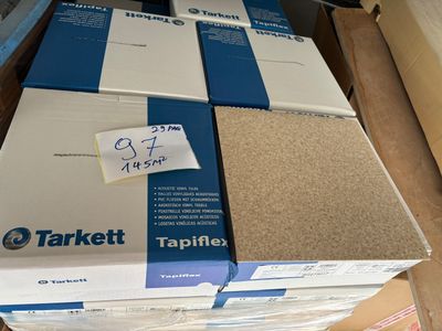 several boxes of tapes are stacked on top of each other in a box