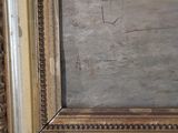 a picture of a painting on the wall of a room