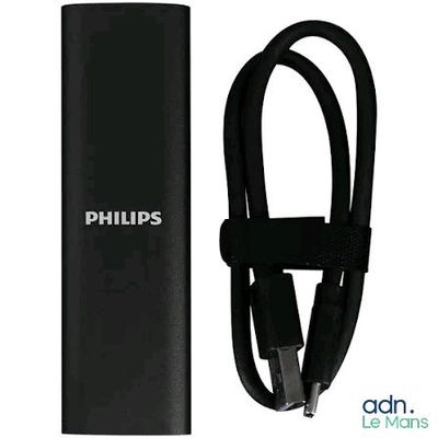 philips usb charger with power cord and cable