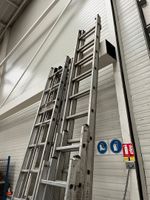 une échelle double en alu TUBESCA, 9m (photo 3)