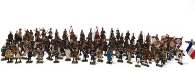CBG-DELPRADO et divers Ensemble de soldats de plomb du 1er E…