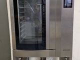 an image of a stainless steel oven with a glass door