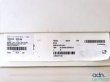 a label on the back of a white refrigerator