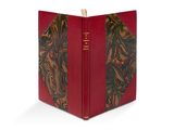 l'image d'un livre à la couverture rouge sur fond blanc