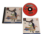 a cd and a cd case with a picture of a man playing soccer