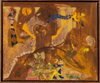 une image représentant un tableau d'une femme portant un chapeau et une robe