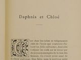 an open book with a black and white picture on it