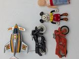 a lot of toys that are sitting on a table