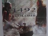 l'affiche du film « 1492 », mettant en scène les pirates de Colomb