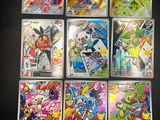 pokemon trading card set with all the cards in the box