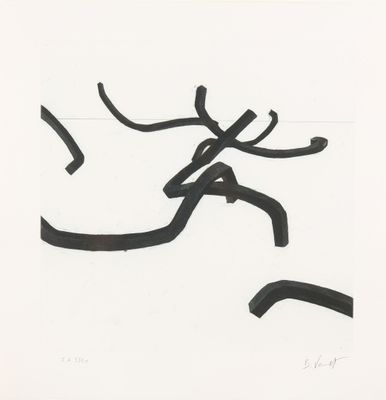 une image représentant un dessin en noir et blanc d'une branche d'arbre