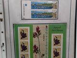 a picture of a picture of a book with stamps on it