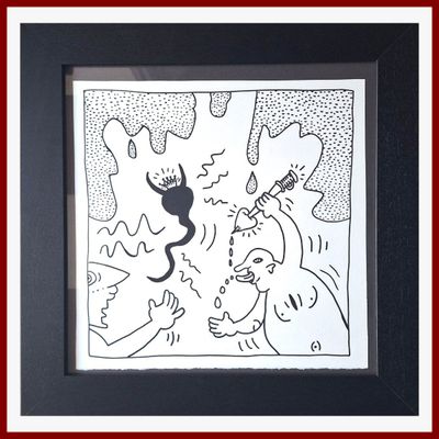 HARING Keith (attr à) : Sans Titre.