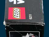 a box with a lego star wars set inside of it