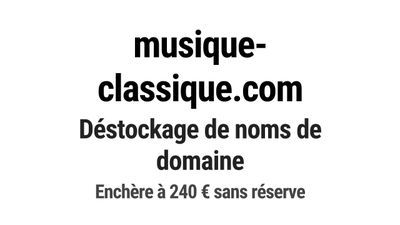 Nom de domaine musique-classique.