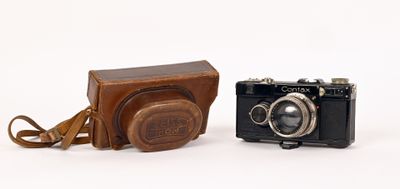 Télémètre à prisme tournant Zeiss-Ikon Contax I Art Déco