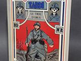 the front cover of a book with a picture of a soldier on it